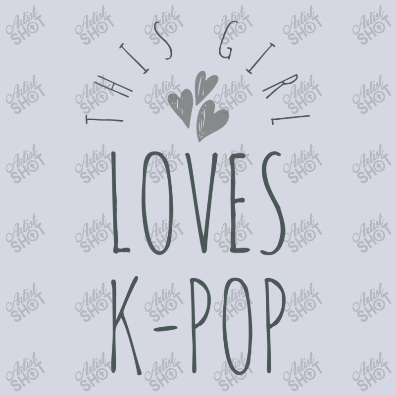 This Girl Loves K-pop - Korean Music Lover Fleece Short | Artistshot