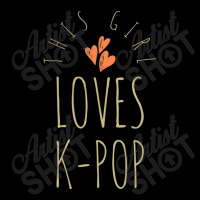 This Girl Loves K-pop - Korean Music Lover Adjustable Cap | Artistshot