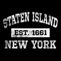 Staten Island New York T Est. 1661 Distressed Pocket T-shirt | Artistshot