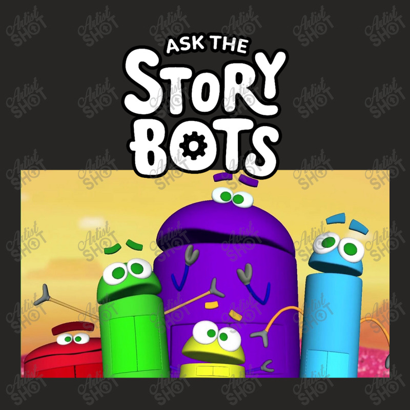 Ask The Storybots Ladies Fitted T-Shirt by bisnisharam | Artistshot