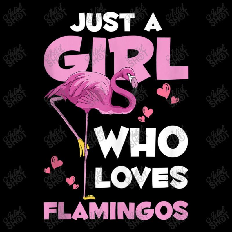 Zoo Animal Exotic Bird Women Just A Girl Who Loves Flamingos Adjustable Cap by LaytonDesign | Artistshot