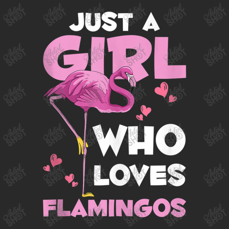 Zoo Animal Exotic Bird Women Just A Girl Who Loves Flamingos Printed hat by LaytonDesign | Artistshot