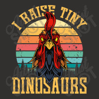 I Raise Tiny Dinosaurs Roosters Chicken Family Chicken Lover Champion Hoodie | Artistshot