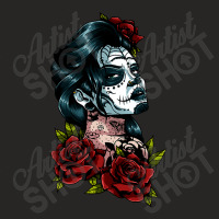 Catrina La Calavera Sugar Skull Halloween Day Of The Dead 193 Ladies Fitted T-shirt | Artistshot