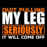 Quit Pulling My Leg Ampu Wheelchair Prosthetic Pocket T-shirt | Artistshot