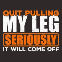 Quit Pulling My Leg Ampu Wheelchair Prosthetic Racerback Tank | Artistshot