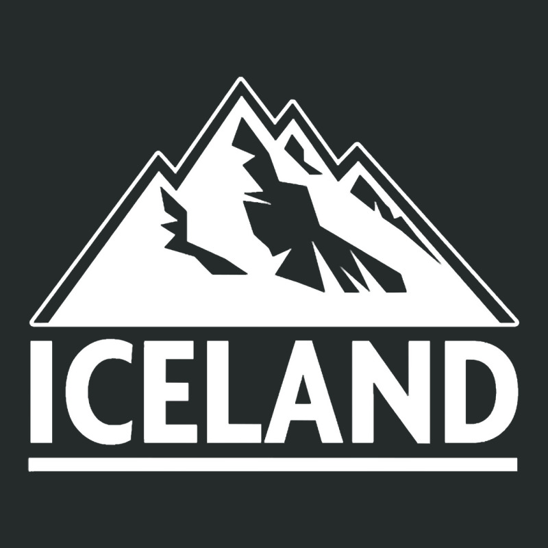 Iceland Mountain Women's Triblend Scoop T-shirt by PatriciaMurray | Artistshot