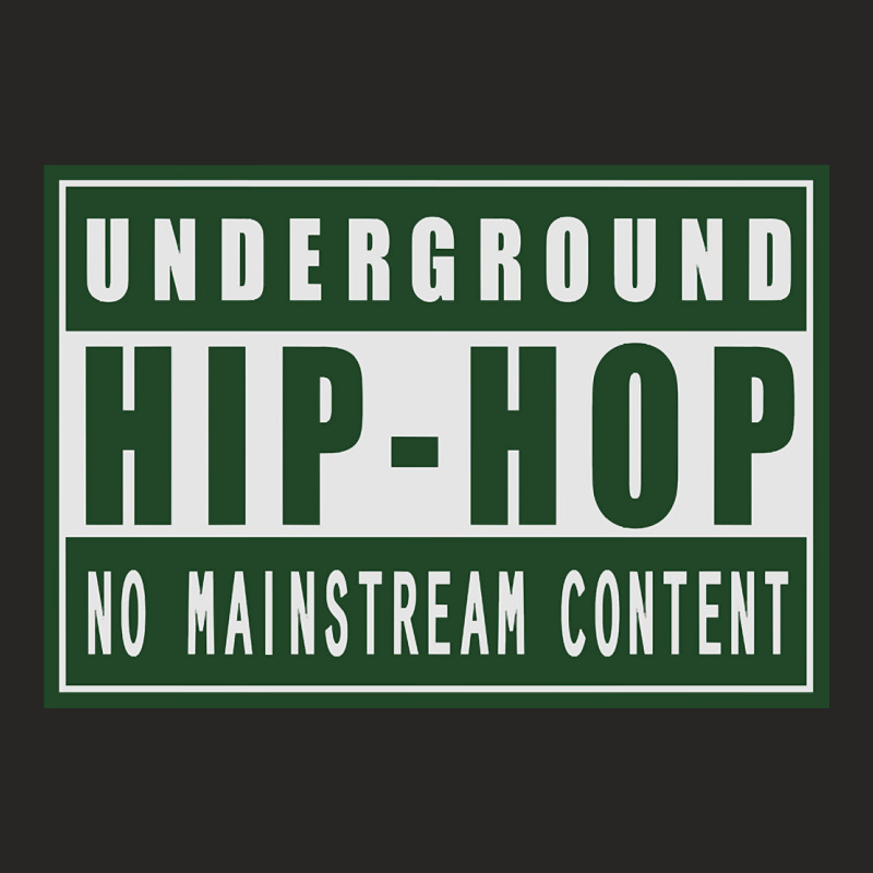 Underground Hip-hop Flex Ladies Fitted T-Shirt by Joey Bassett | Artistshot