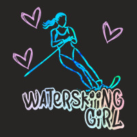 Water Ski Girl Gift For Water Skier Ladies Fitted T-shirt | Artistshot