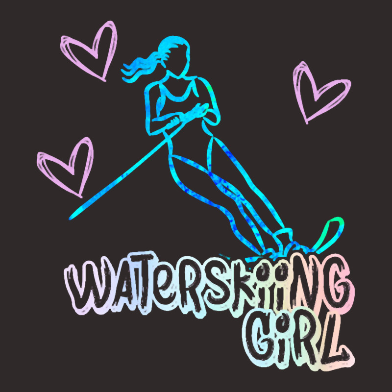 Water Ski Girl Gift For Water Skier Racerback Tank by GeorgeIden | Artistshot