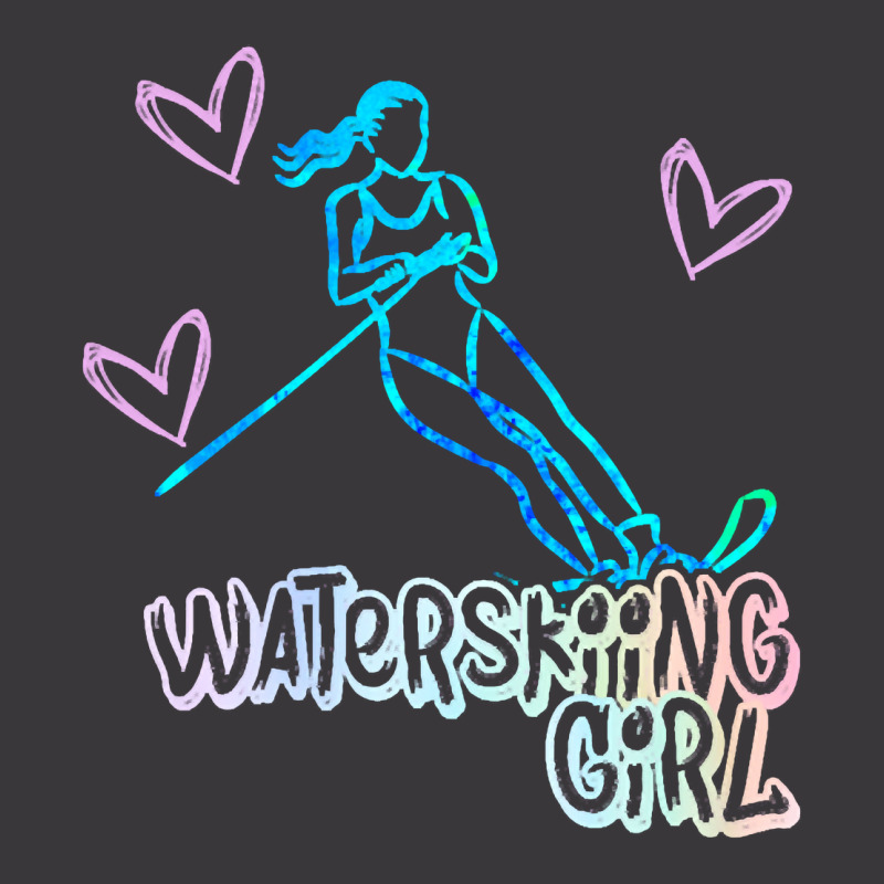 Water Ski Girl Gift For Water Skier Ladies Curvy T-Shirt by GeorgeIden | Artistshot