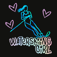 Water Ski Girl Gift For Water Skier Scorecard Crop Tee | Artistshot