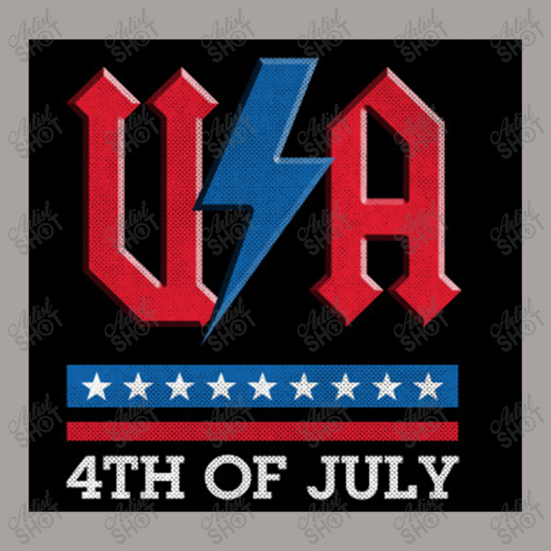 4th Of July Usa Rock N Roll Thunder Lightning Style   Usa Racerback Tank by loomcnultys | Artistshot