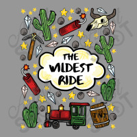 Wildest Ride In The Frontier, Hand Drawn Mine Train Attraction Illustr Women's V-neck T-shirt | Artistshot