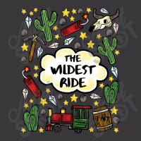 Wildest Ride In The Frontier, Hand Drawn Mine Train Attraction Illustr Ladies Curvy T-shirt | Artistshot