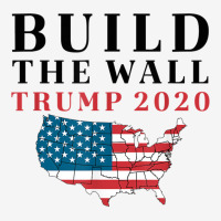 Build The Wall Trump 2020 T Shirt Adjustable Strap Totes | Artistshot