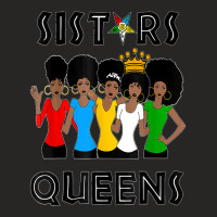 15.oes Fatal Sistars Queens Ladies Eastern Star Mother's Day Ladies Fitted T-shirt | Artistshot