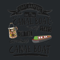 16.novelty Canal Boat Design For Narrowboat & Barge Boat Owners Long S Crewneck Sweatshirt | Artistshot