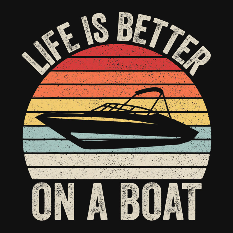 Vintage Life Is Better On A Boat Captain Boating Pontoon Fanny Pack | Artistshot