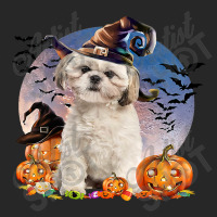 Dog Halloween Shih Tzu Jack O Lantern Pumpkin Moon 52 Men's T-shirt Pajama Set | Artistshot