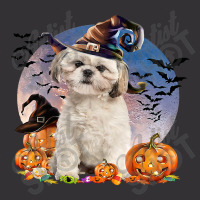 Dog Halloween Shih Tzu Jack O Lantern Pumpkin Moon 52 Vintage Short | Artistshot