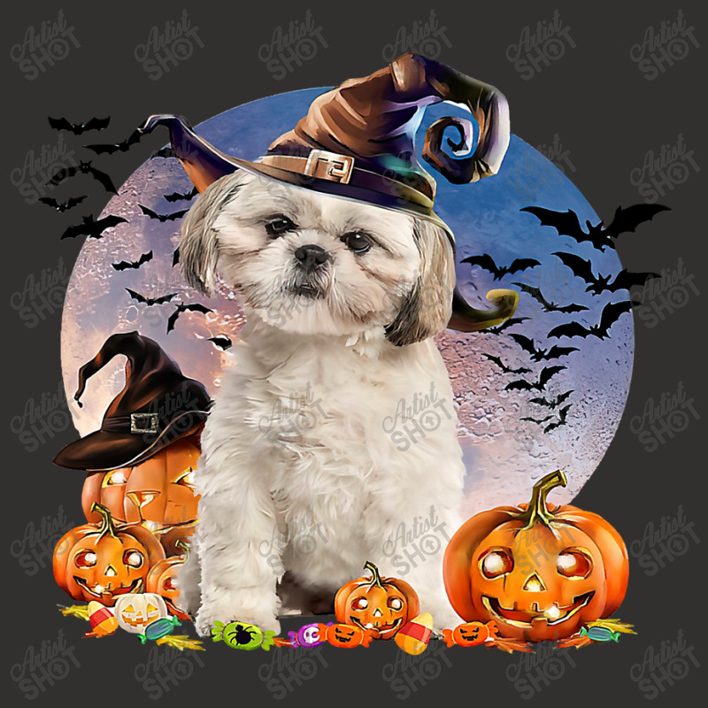 Dog Halloween Shih Tzu Jack O Lantern Pumpkin Moon 52 Champion Hoodie | Artistshot