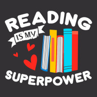 Reading Is My Superpower Design, Book Design, Book Lovers Vintage Hoodie And Short Set | Artistshot