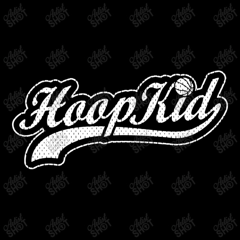 Hoop Kid Script Zipper Hoodie | Artistshot