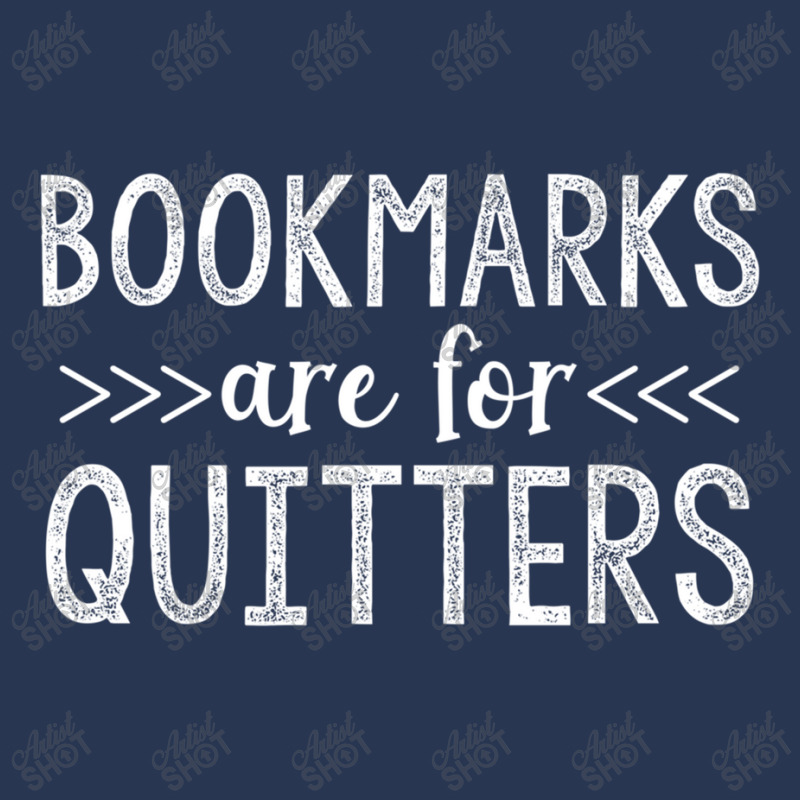 Bookmarks Are For Quitters Long Sleeve Funny Book Read Ladies Denim Jacket by BraylonDesign | Artistshot