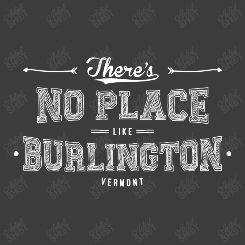 There's No Place Like Burlington Vermont Men's Polo Shirt | Artistshot