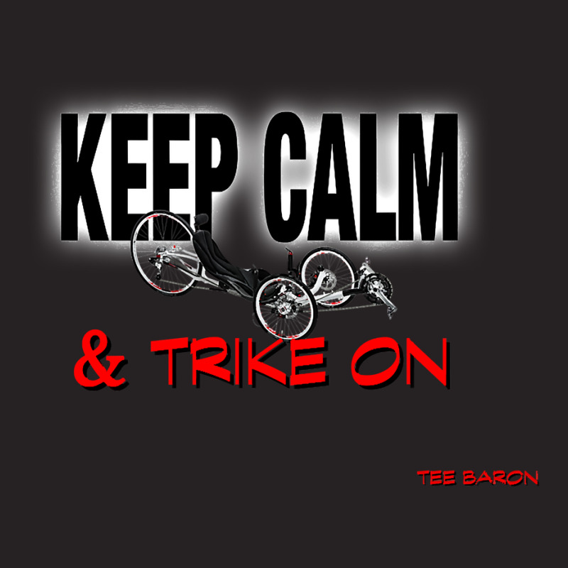 Recumbent Trike Keep Calm Vintage Cap by trokeryth | Artistshot