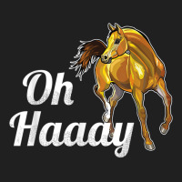 Funny Oh Haaay Oh Hey Horse Shirt Drawstring Bags | Artistshot