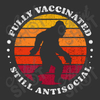 Fully Vaccinated Still Antisocial Bigfoot Retro Sunset   Fully Vaccina Baby Bodysuit | Artistshot