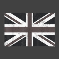 Distressed Black And White British Flag Great Britain Flag T Shirt Vintage T-shirt | Artistshot