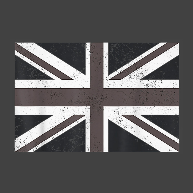 Distressed Black And White British Flag Great Britain Flag T Shirt Vintage T-shirt | Artistshot