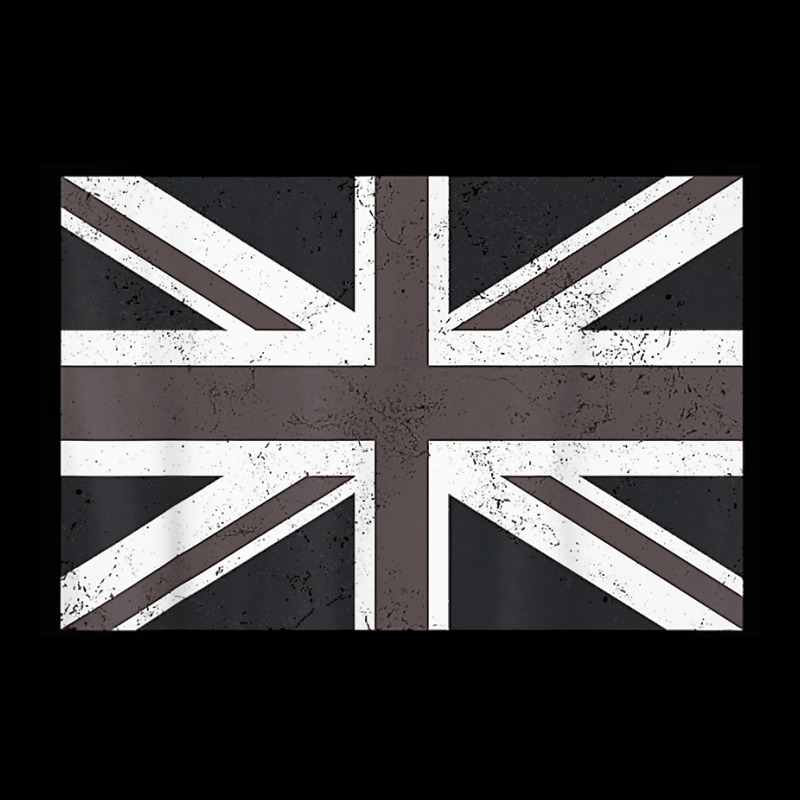 Distressed Black And White British Flag Great Britain Flag T Shirt Unisex Jogger | Artistshot