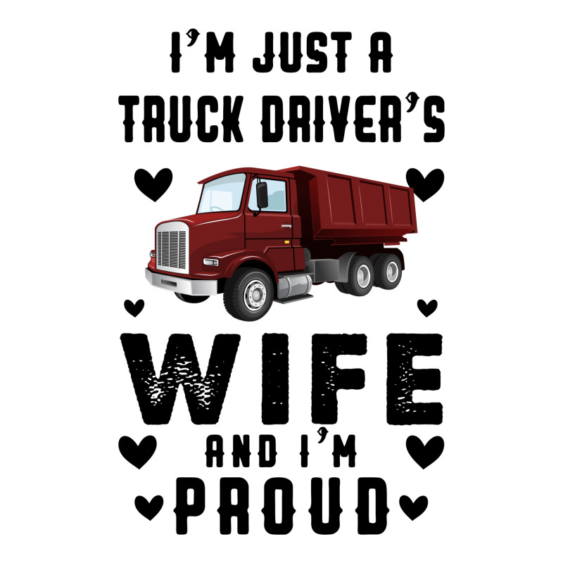 I'm Just A Truck Driver's Wife And I'm Proud For Light Crop Top by autlu2024 | Artistshot