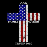 Christian Faith God Family Country Trump 2020 American Flag Funny Gift V-neck Tee | Artistshot