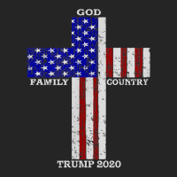 Christian Faith God Family Country Trump 2020 American Flag Funny Gift Unisex Hoodie | Artistshot