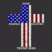 Christian Faith God Family Country Trump 2020 American Flag Funny Gift Vintage Hoodie | Artistshot