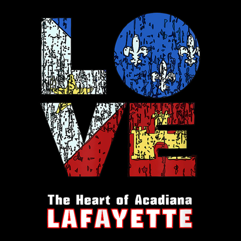 Lafayette   Love   The Heart Of Acadiana Adjustable Cap | Artistshot