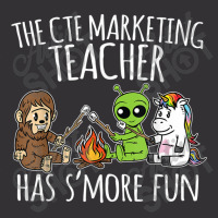 Cte Marketing Teacher Has S'more Fun Team Gifts Vintage Hoodie | Artistshot