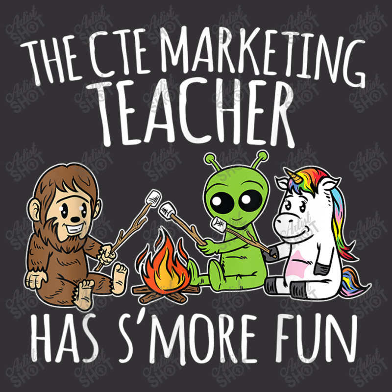 Cte Marketing Teacher Has S'more Fun Team Gifts Vintage Hoodie And Short Set by RayDesign | Artistshot