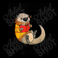 Everybody Should Believe In Something Otter Read Books V-neck Tee | Artistshot