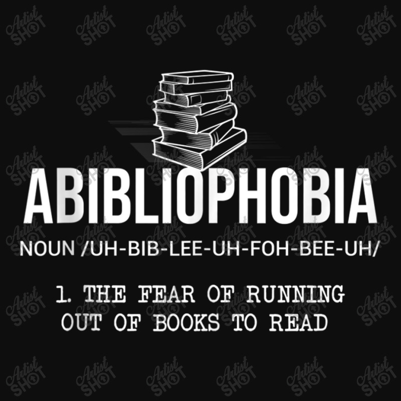 Funny Abibliophobia The Fear Of Running Out Of Books To Read Crop Top by BraylonDesign | Artistshot