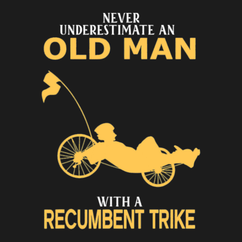 Never Underestimate Old Man With Recumbent Trike Hoodie & Jogger set by trokeryth | Artistshot