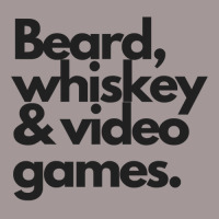 Beard, Whiskey   Video Games  Manly Whiskey Drinker Vintage Short | Artistshot