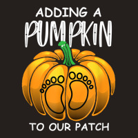 Pregnancy Thanksgiving Adding A Pumpkin To Our Patch T Shirt Tank Top | Artistshot