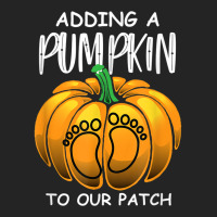 Pregnancy Thanksgiving Adding A Pumpkin To Our Patch T Shirt 3/4 Sleeve Shirt | Artistshot