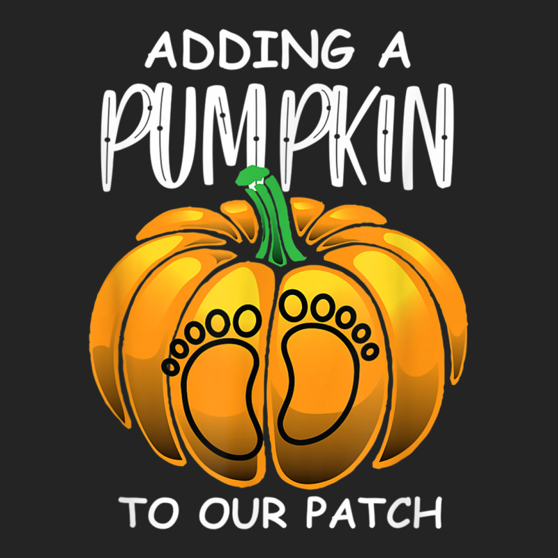 Pregnancy Thanksgiving Adding A Pumpkin To Our Patch T Shirt 3/4 Sleeve Shirt | Artistshot